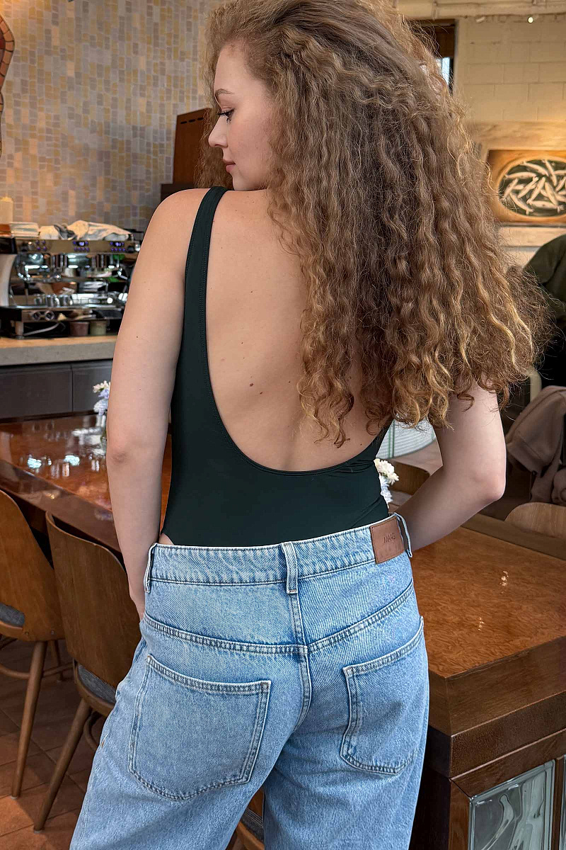 Купальник на широких бретелях Дафна