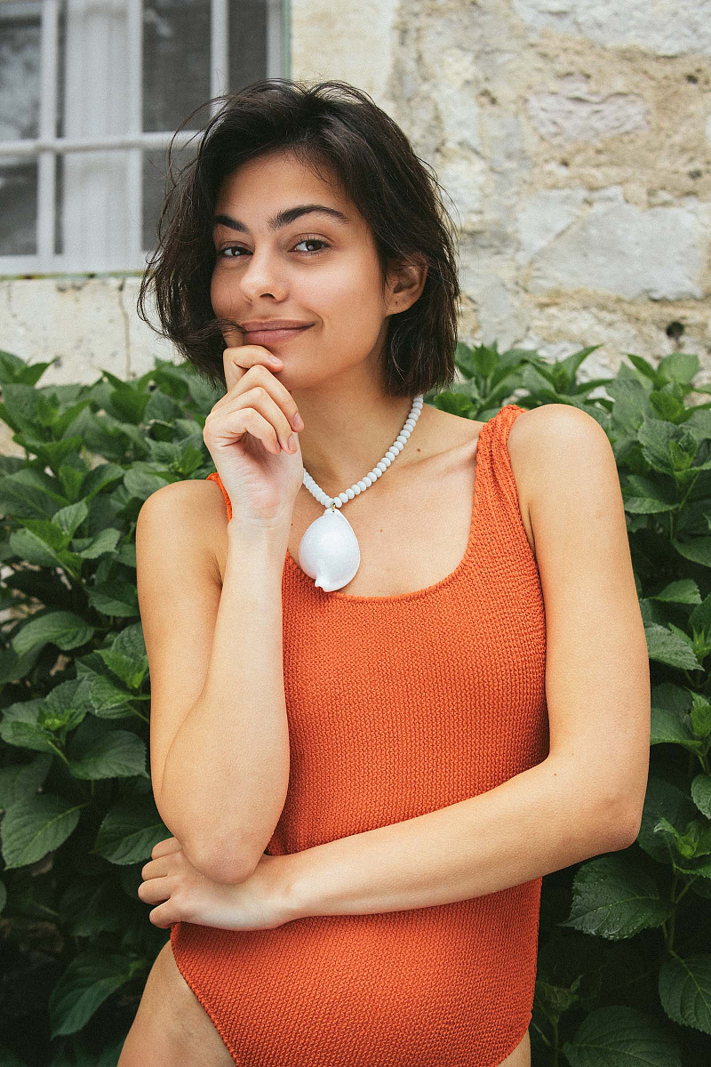 Купальник на широких бретелях Мирида 