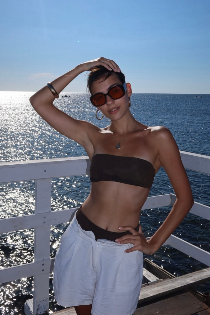 Купальный топ-бандо Альба