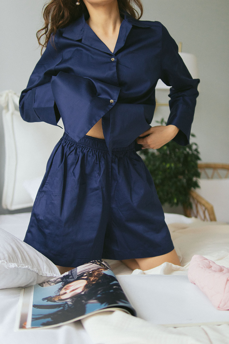 Пижамный комплект с шортами