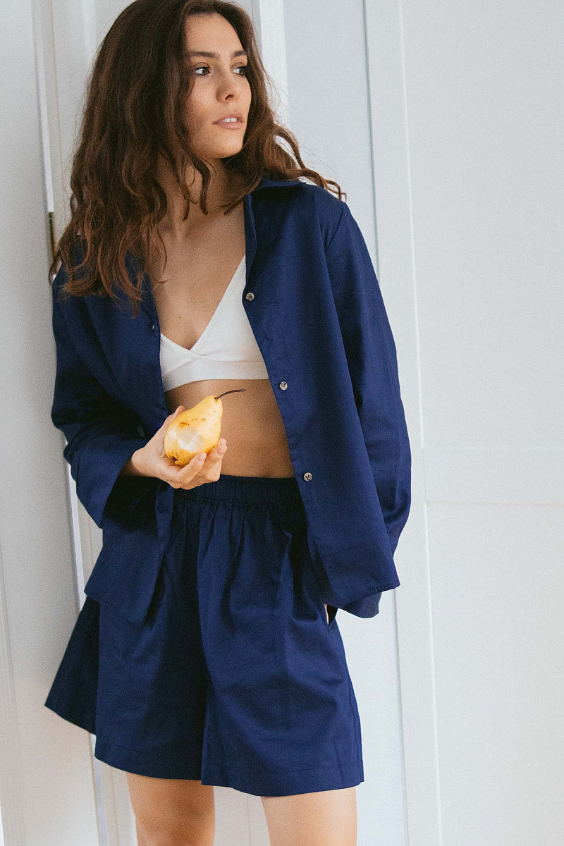 Пижамный комплект с шортами